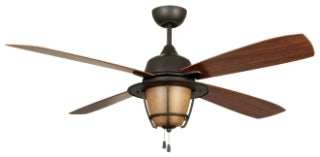 56" Morrow Bay in Espresso w/ Teak Blades