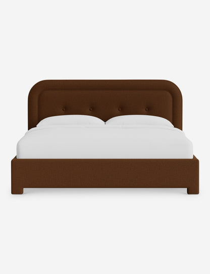 Chestnut Platform Bed by Heidi Caillier