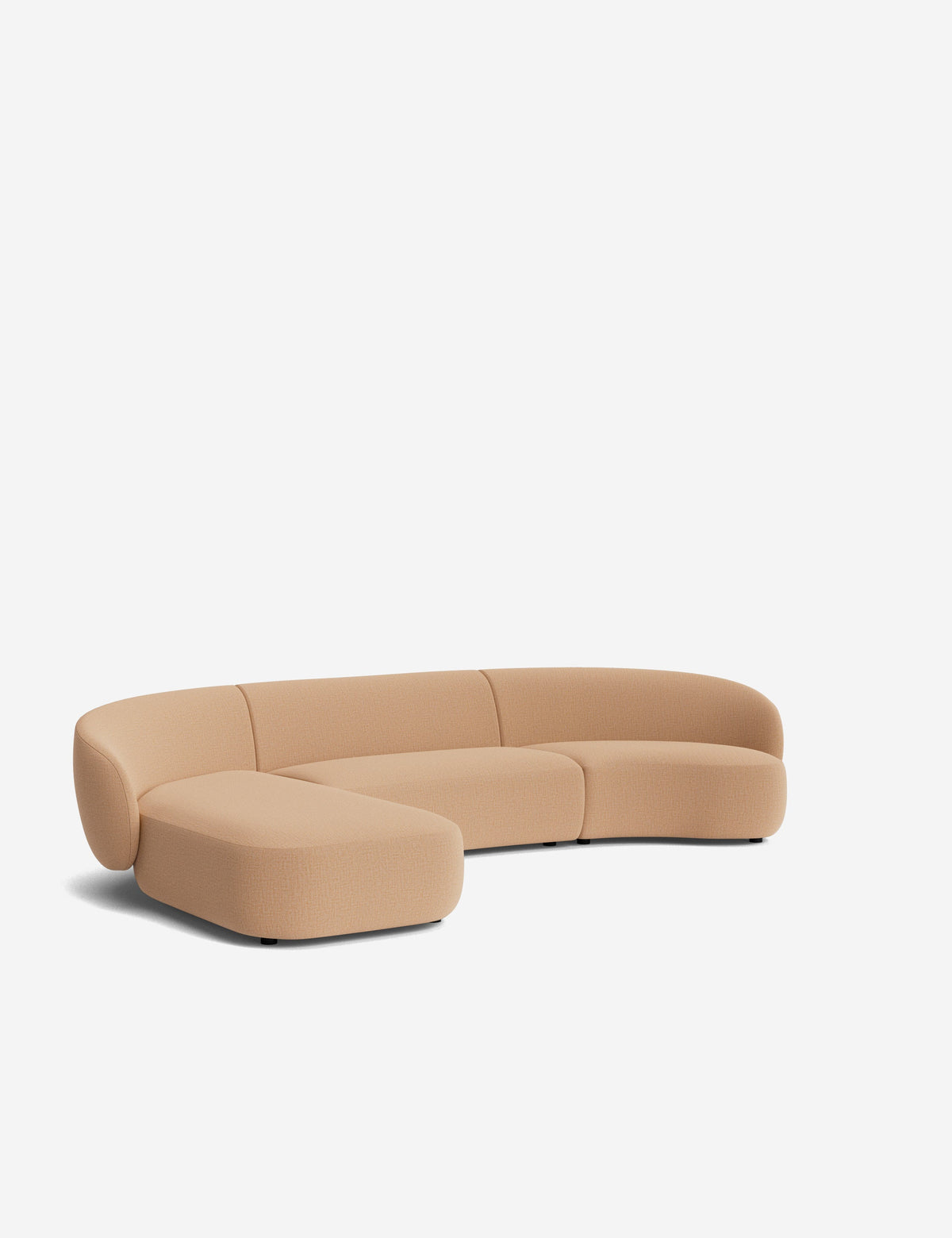 Claret Modular Chaise Sectional Sofa