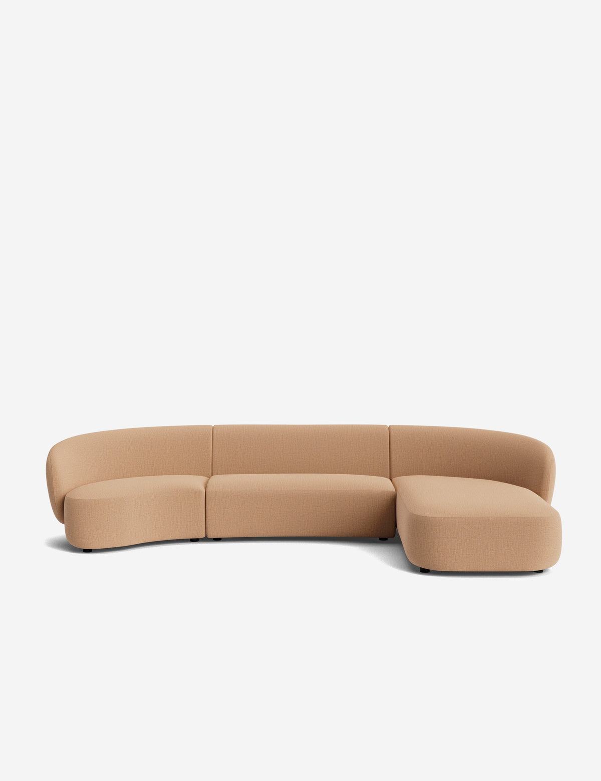Claret Modular Chaise Sectional Sofa