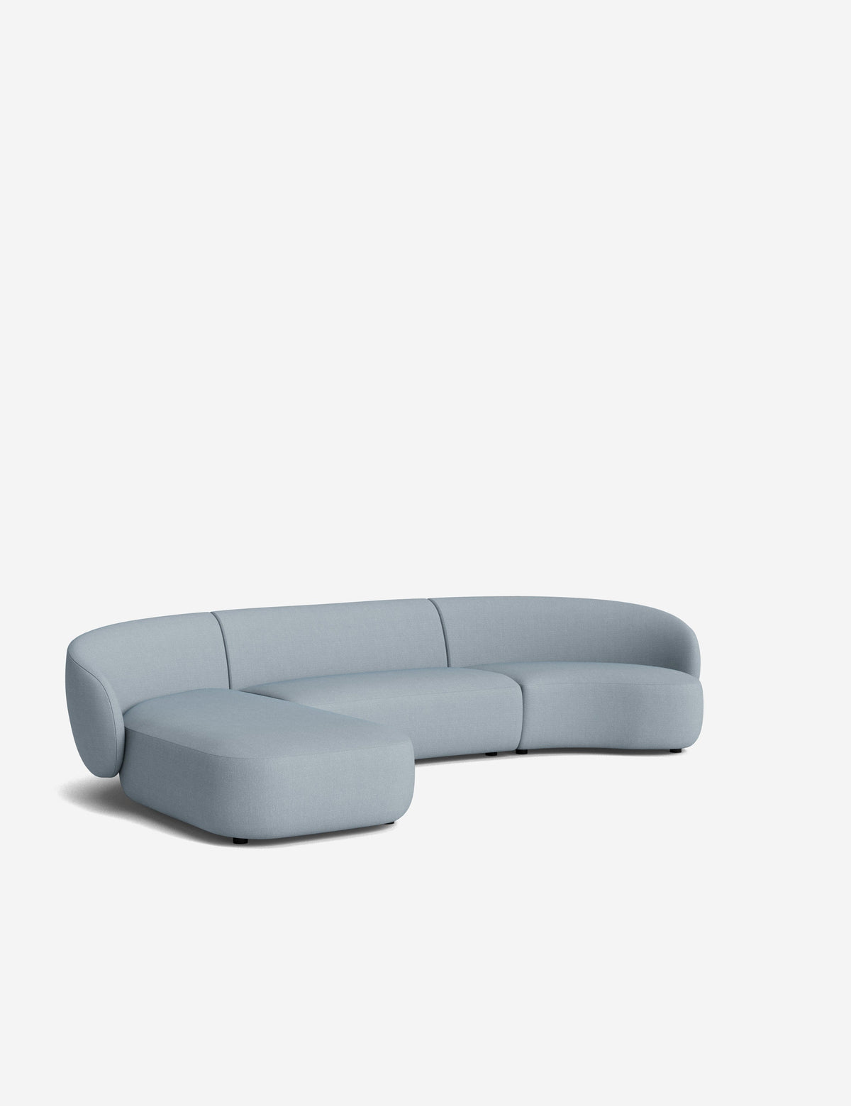 Claret Modular Chaise Sectional Sofa