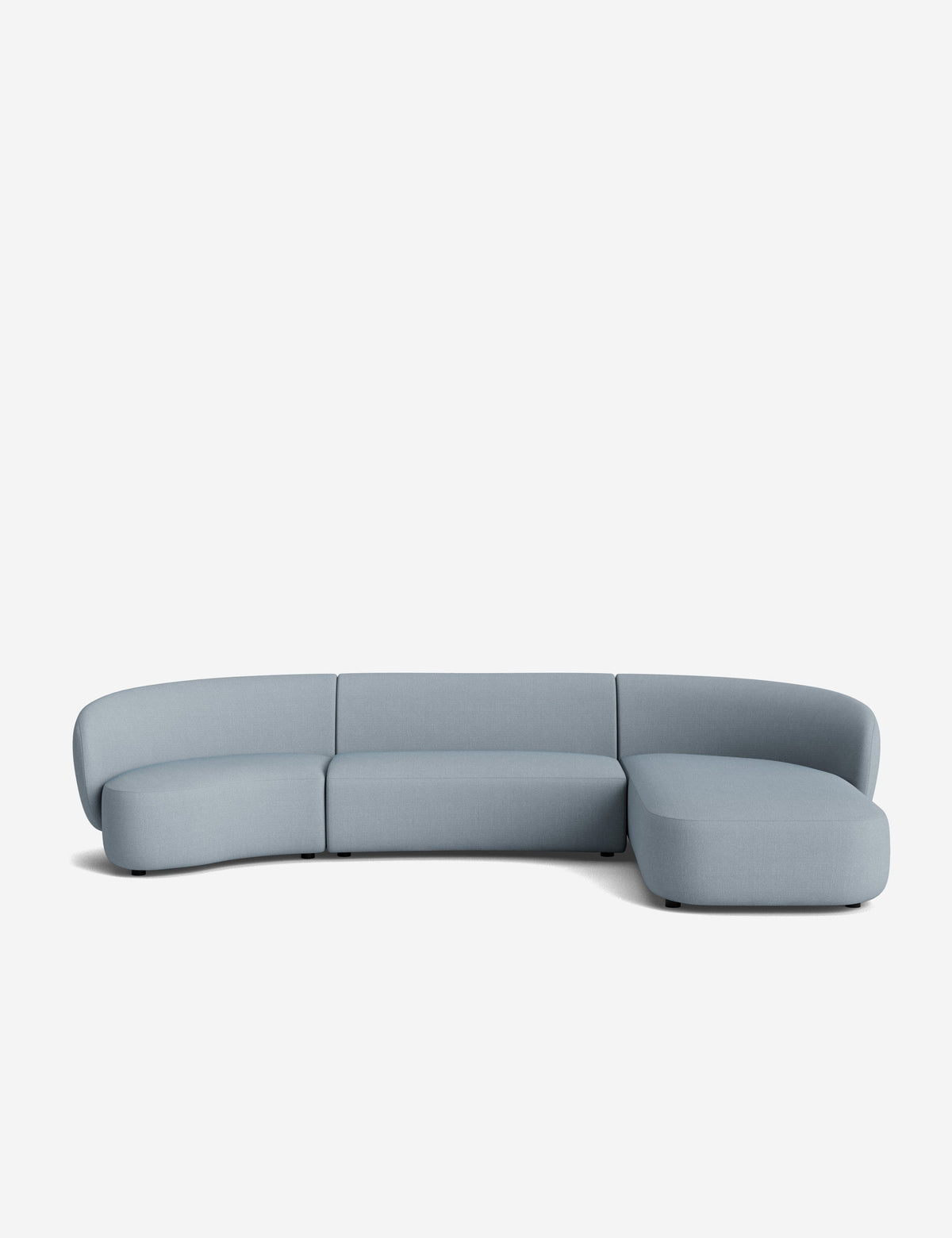 Claret Modular Chaise Sectional Sofa