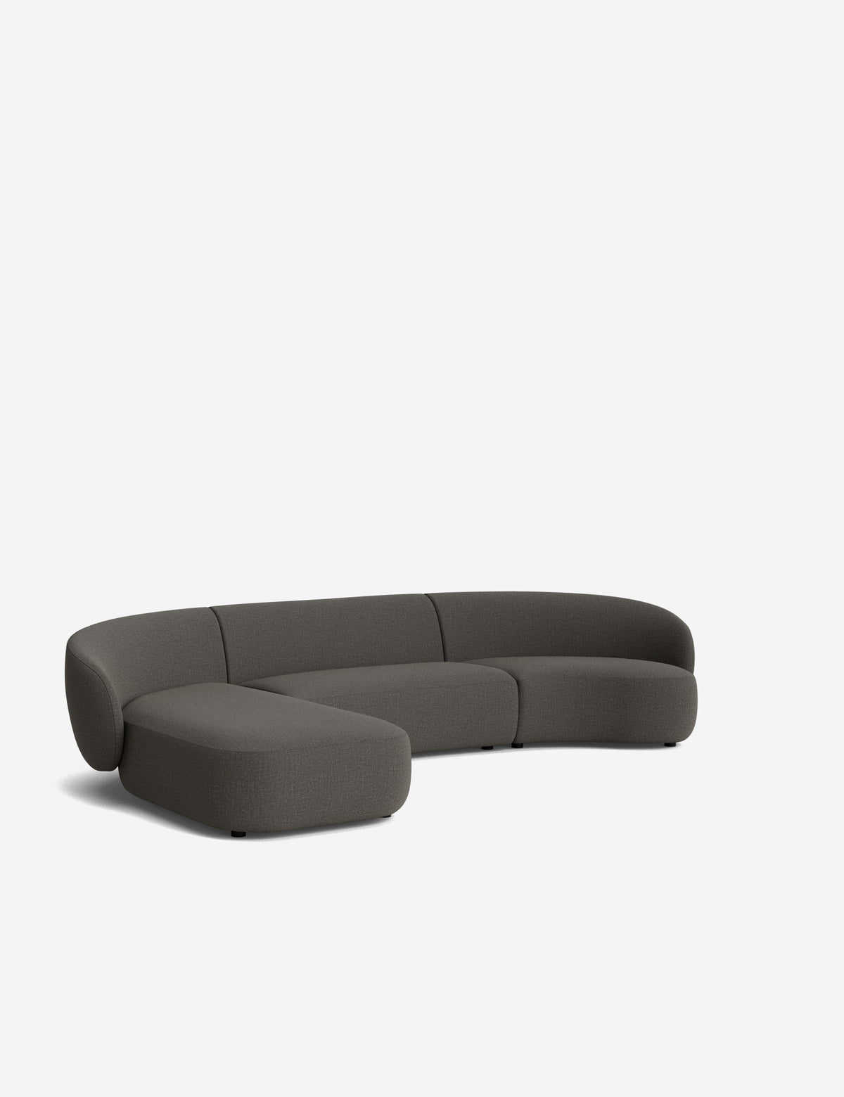 Claret Modular Chaise Sectional Sofa