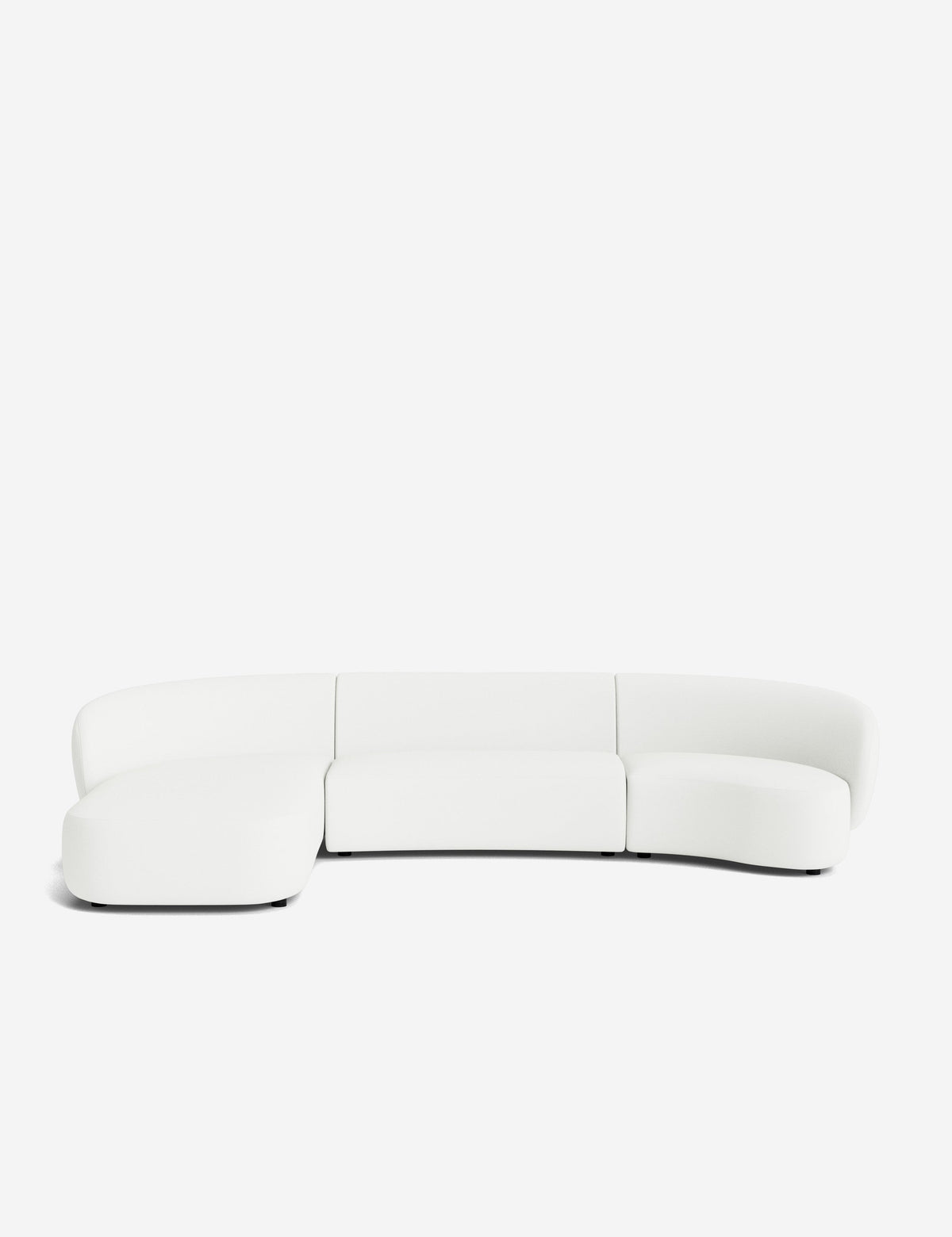 Claret Modular Chaise Sectional Sofa