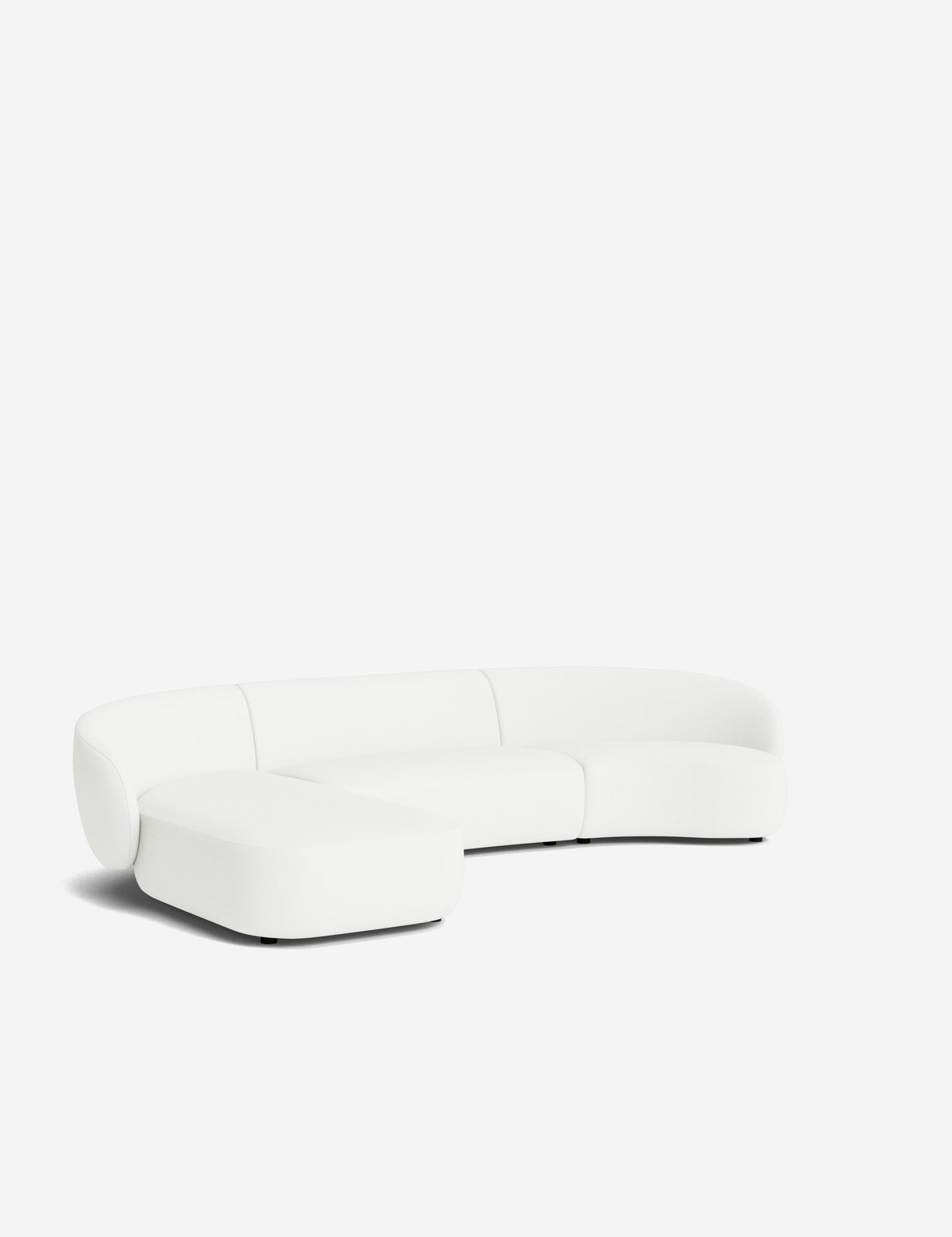 Claret Modular Chaise Sectional Sofa