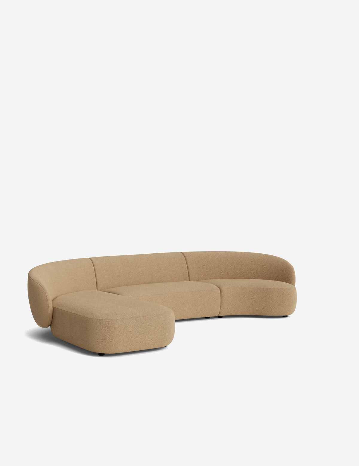 Claret Modular Chaise Sectional Sofa