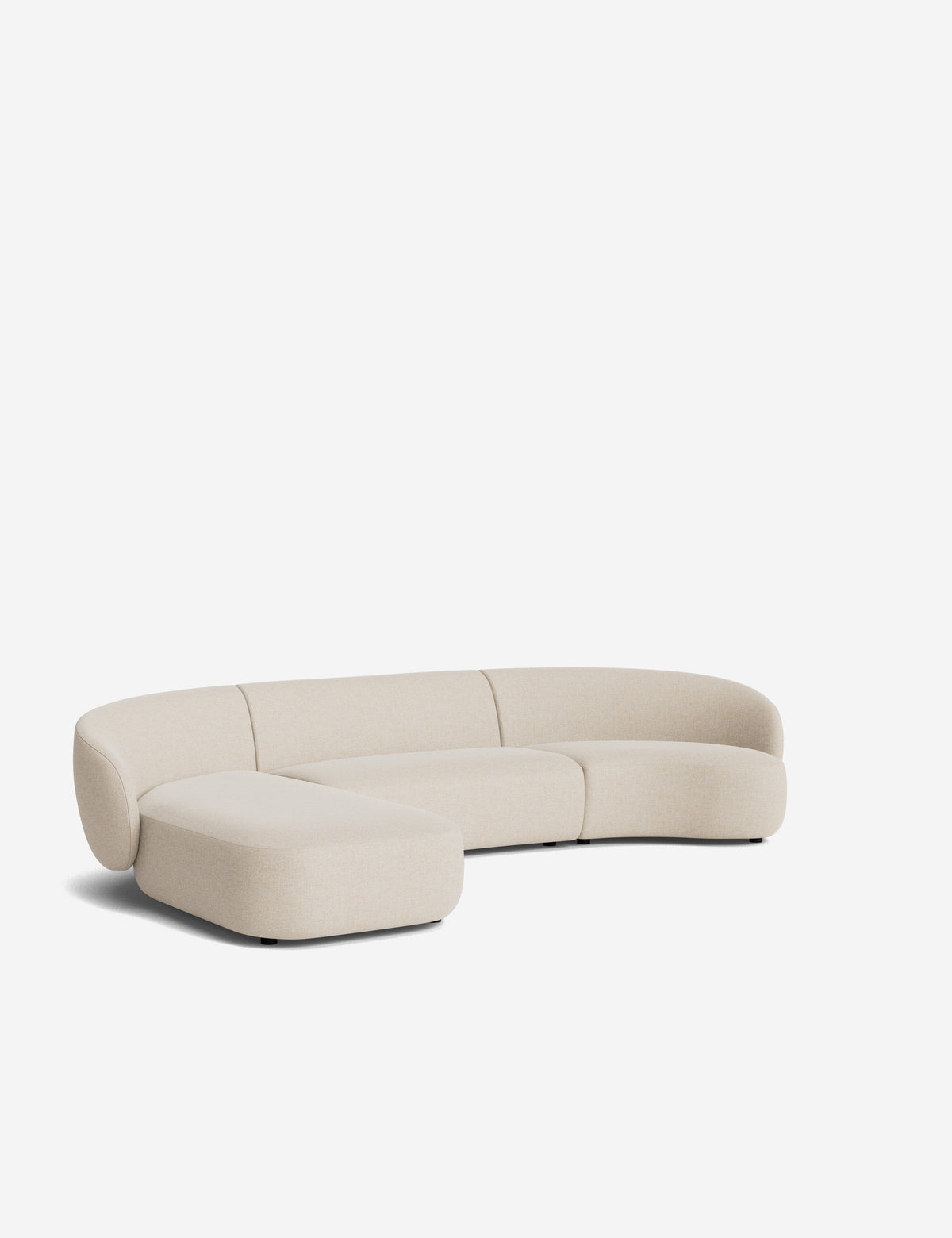 Claret Modular Chaise Sectional Sofa
