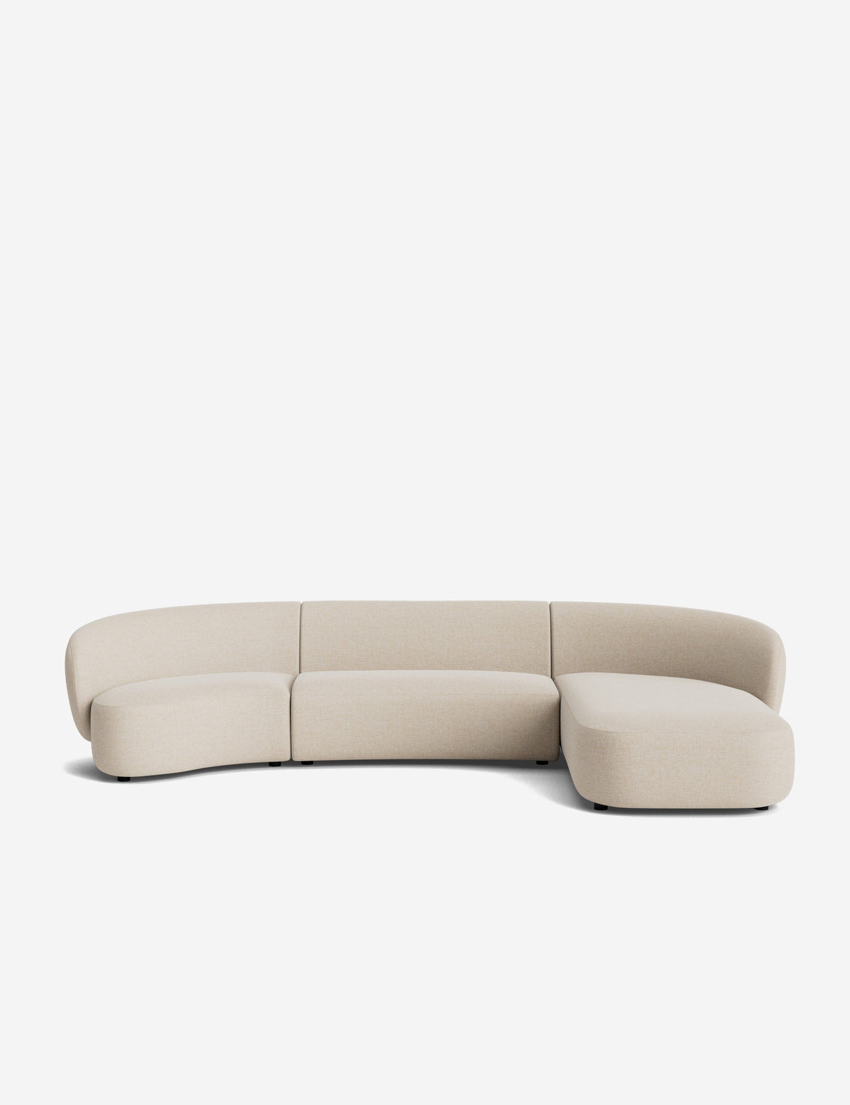 Claret Modular Chaise Sectional Sofa