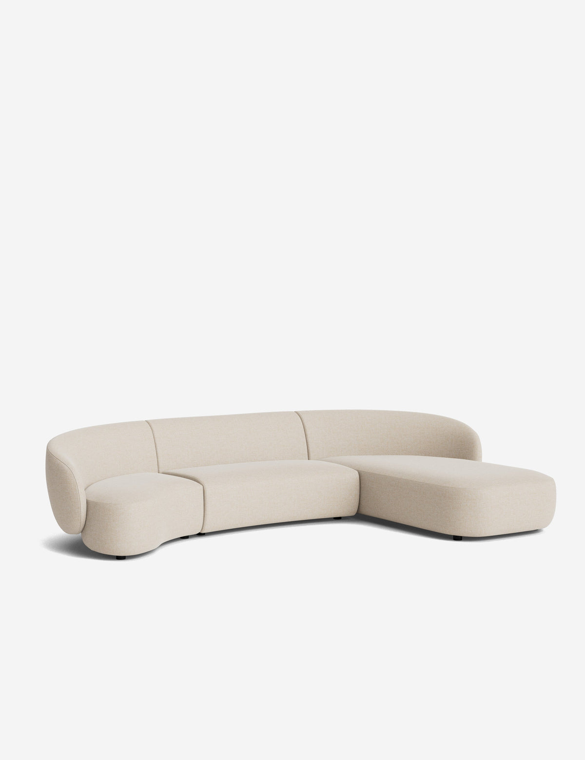 Claret Modular Chaise Sectional Sofa