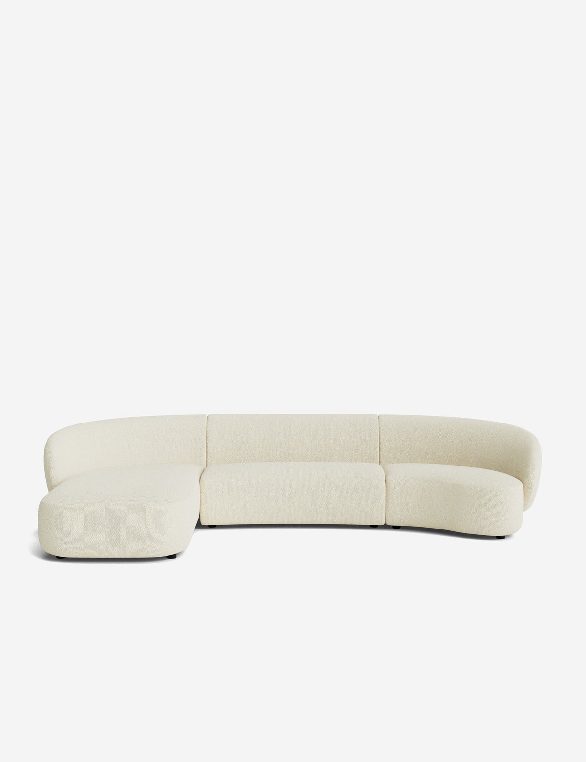 Claret Modular Chaise Sectional Sofa