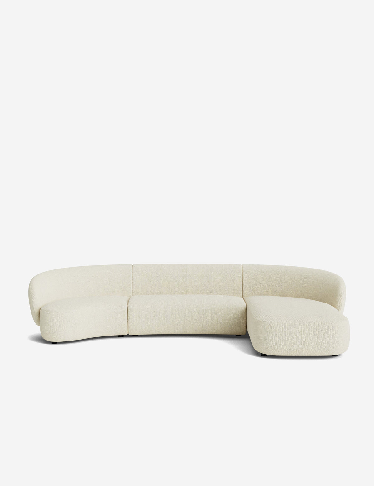 Claret Modular Chaise Sectional Sofa