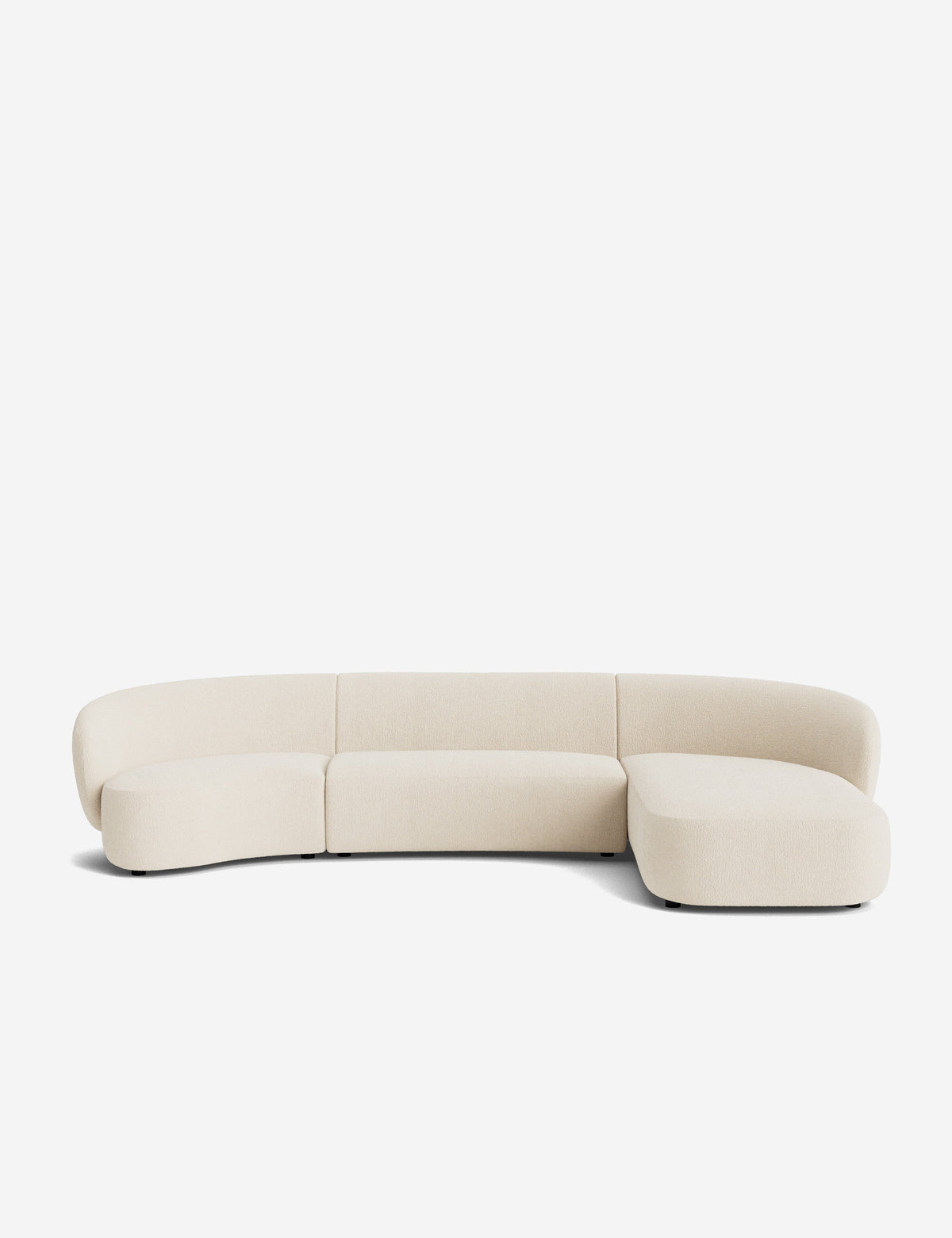 Claret Modular Chaise Sectional Sofa