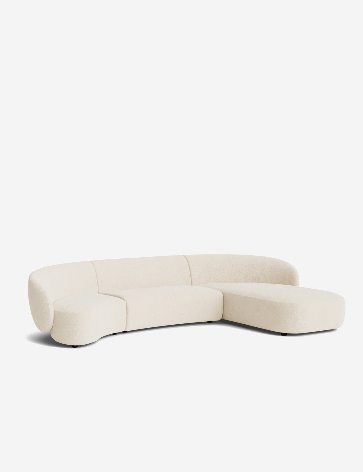 Claret Modular Chaise Sectional Sofa
