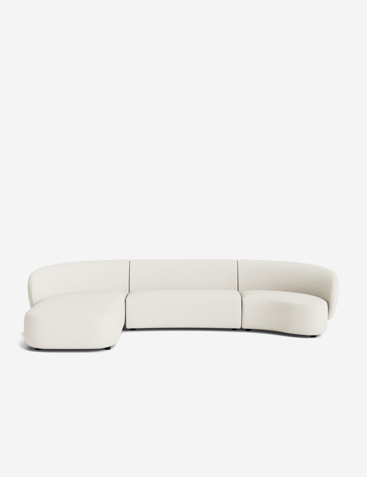 Claret Modular Chaise Sectional Sofa