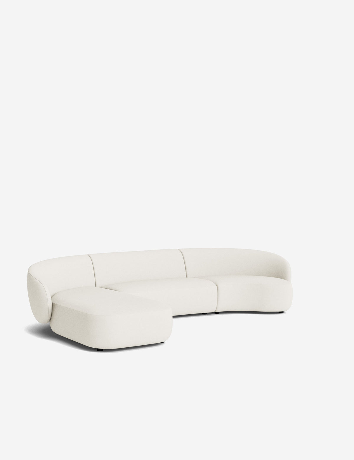 Claret Modular Chaise Sectional Sofa