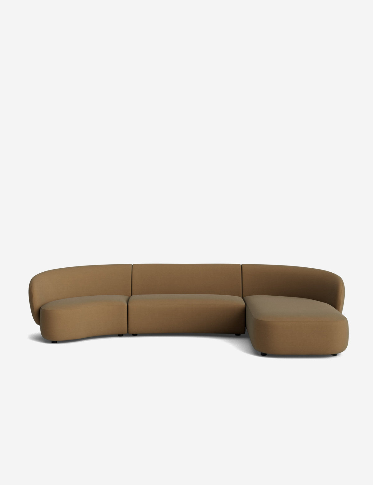 Claret Modular Chaise Sectional Sofa