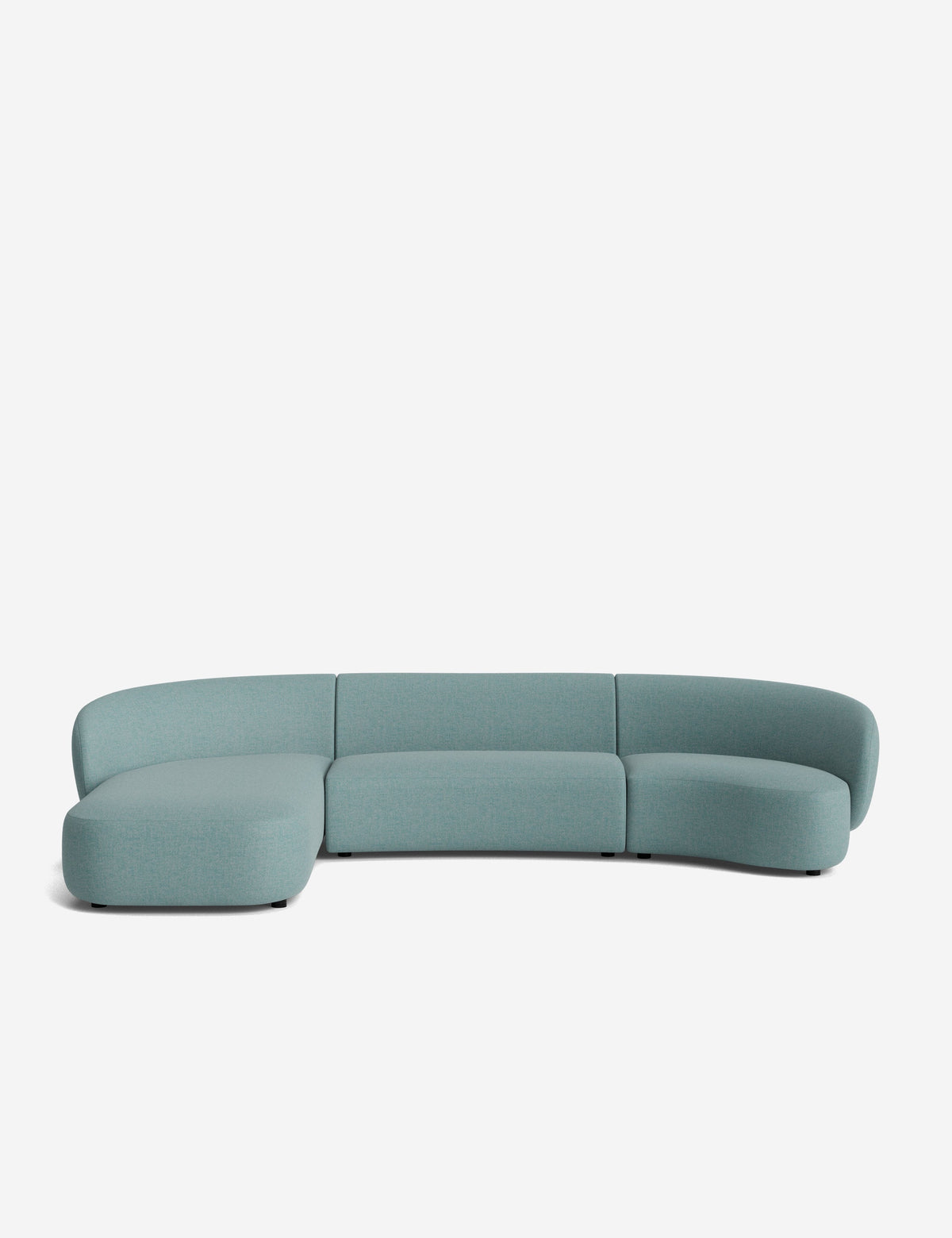 Claret Modular Chaise Sectional Sofa