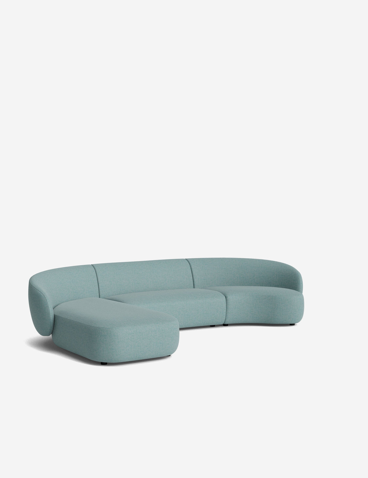 Claret Modular Chaise Sectional Sofa