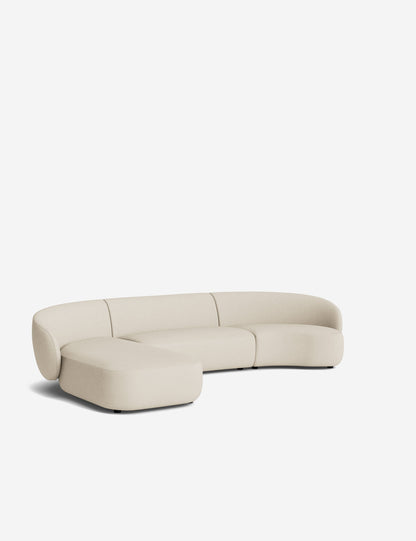 Claret Modular Chaise Sectional Sofa