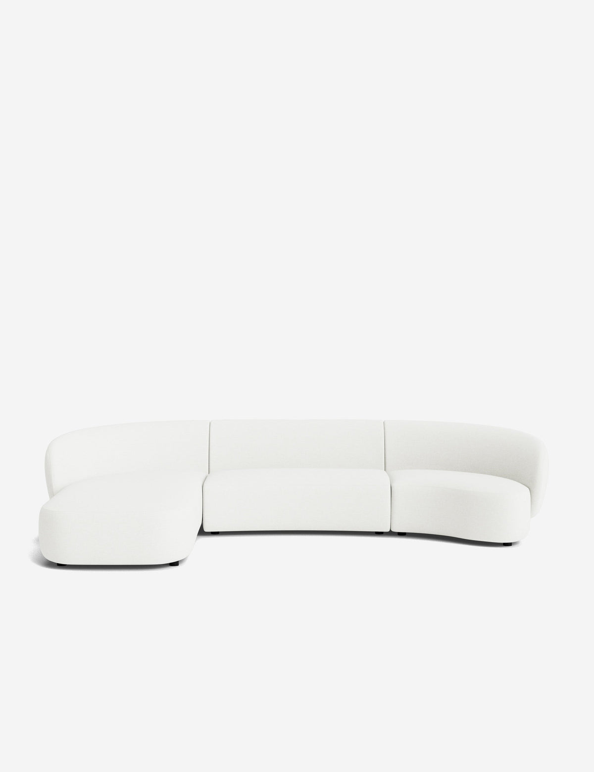Claret Modular Chaise Sectional Sofa