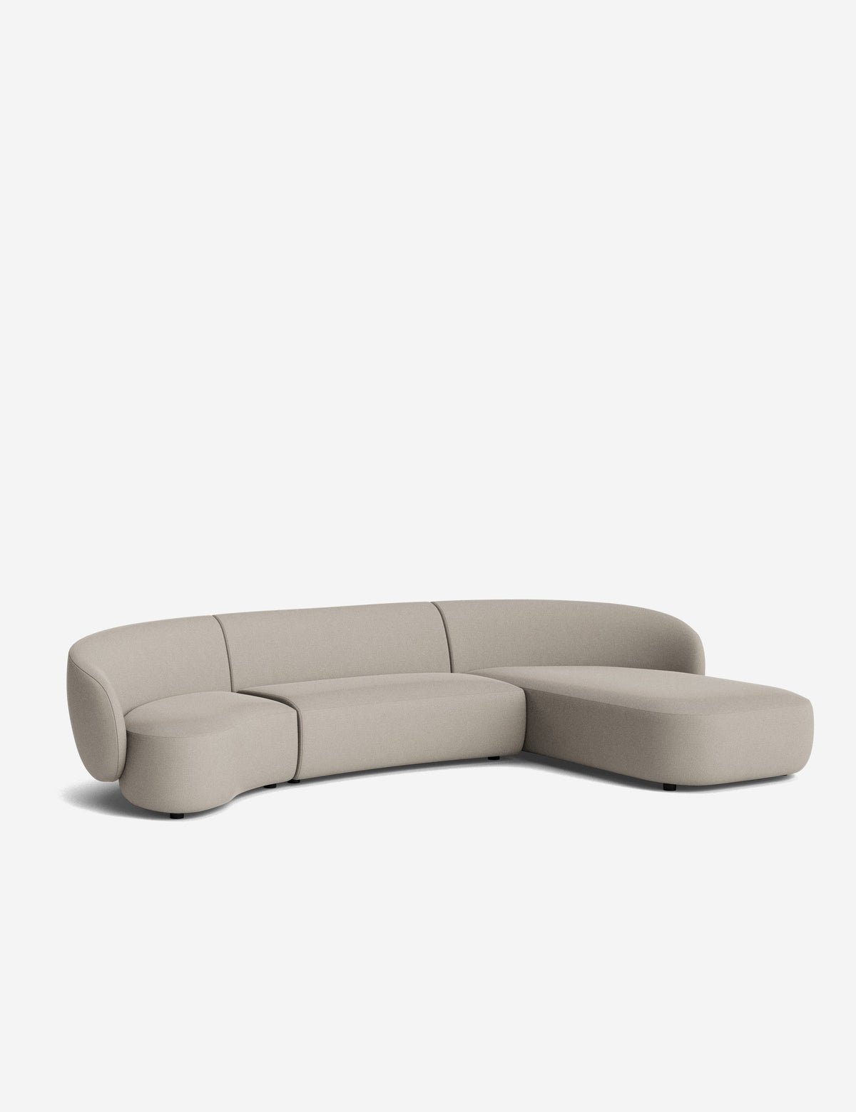 Claret Modular Chaise Sectional Sofa