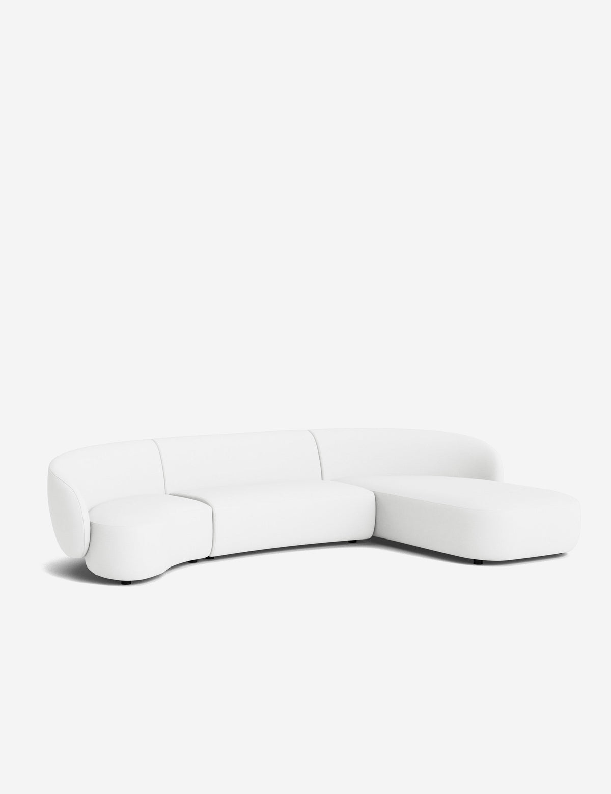 Claret Modular Chaise Sectional Sofa