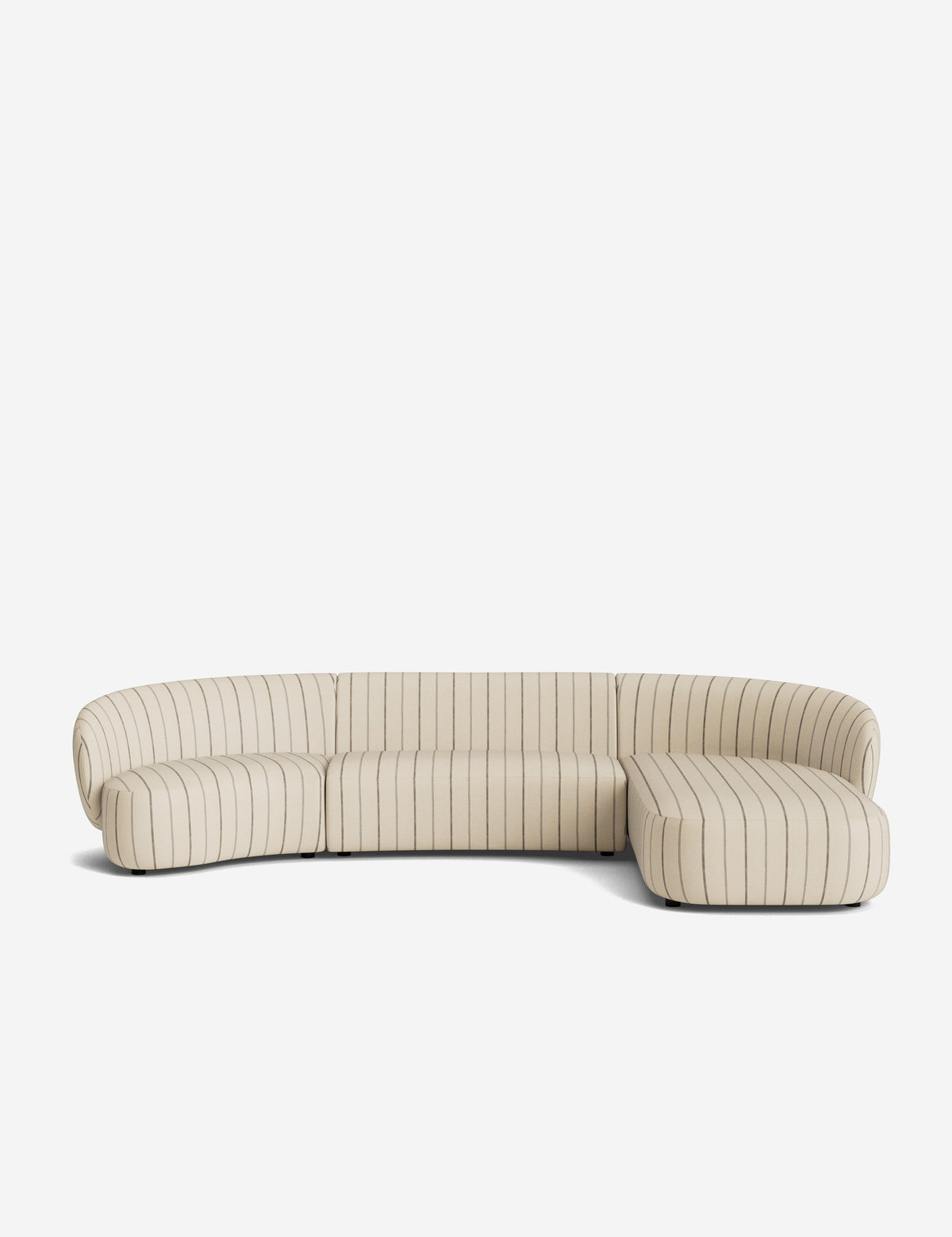 Claret Modular Chaise Sectional Sofa
