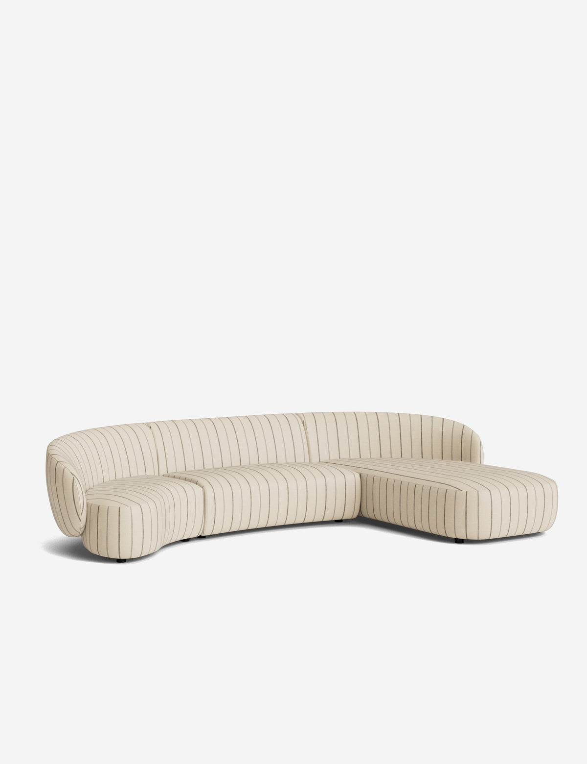 Claret Modular Chaise Sectional Sofa