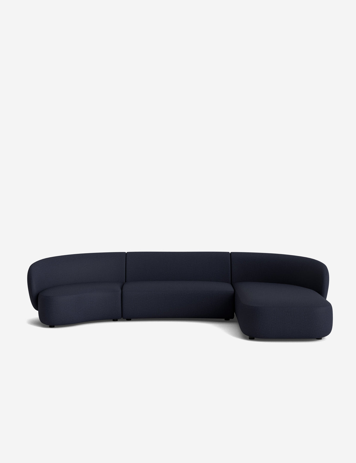 Claret Modular Chaise Sectional Sofa