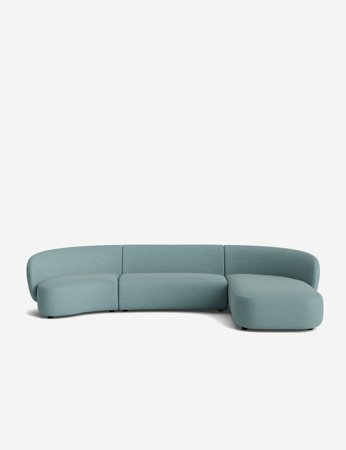 Claret Modular Chaise Sectional Sofa