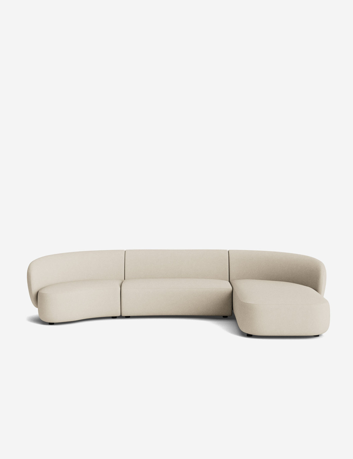 Claret Modular Chaise Sectional Sofa