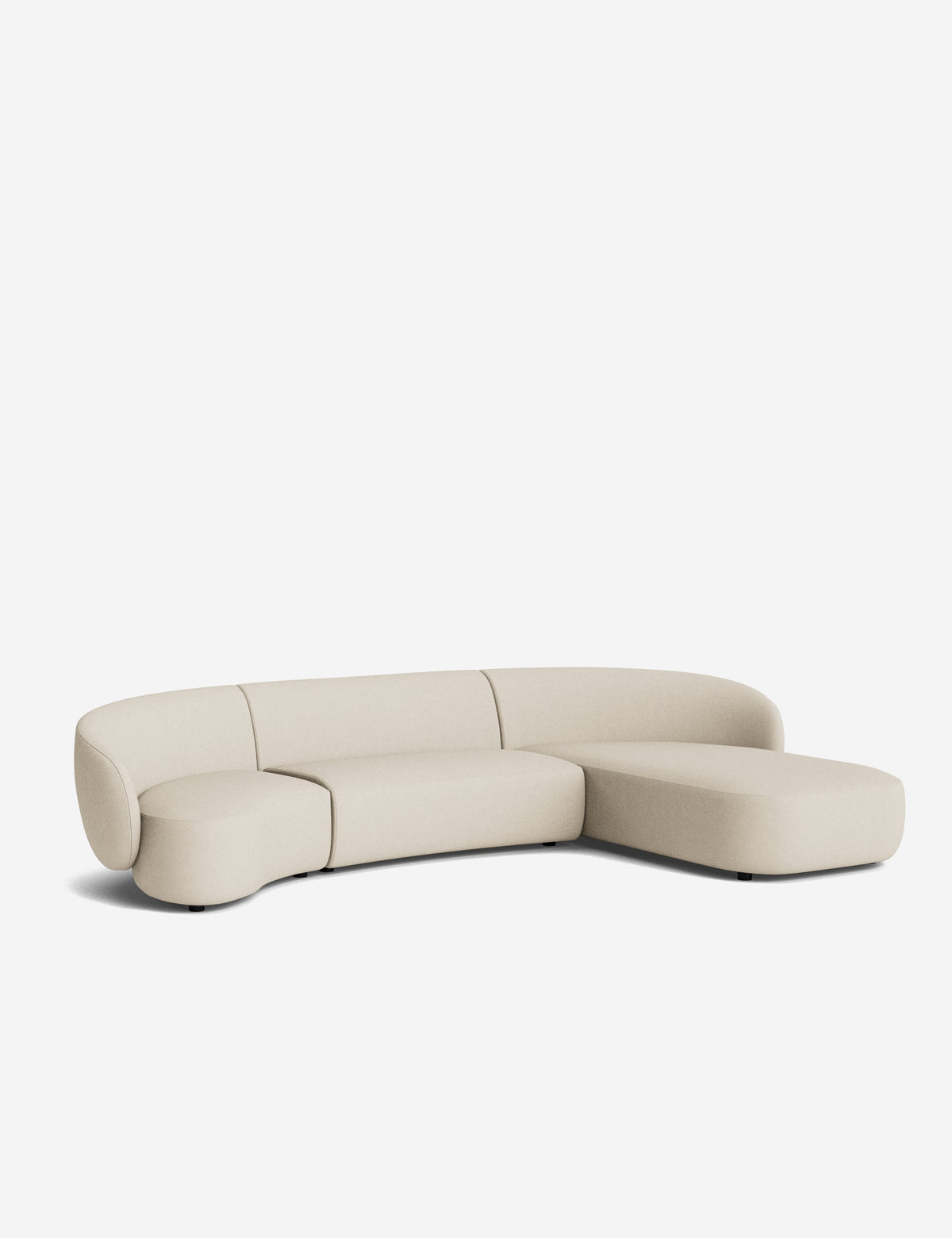 Claret Modular Chaise Sectional Sofa