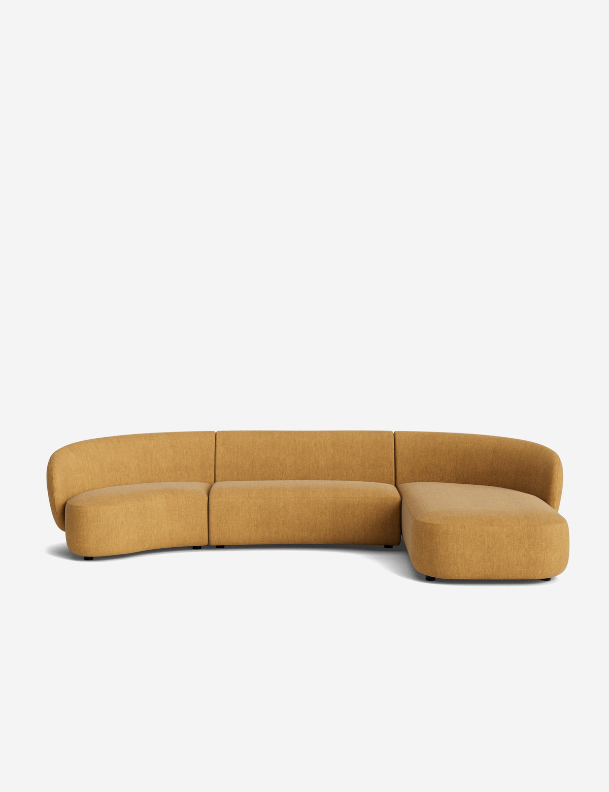 Claret Modular Chaise Sectional Sofa
