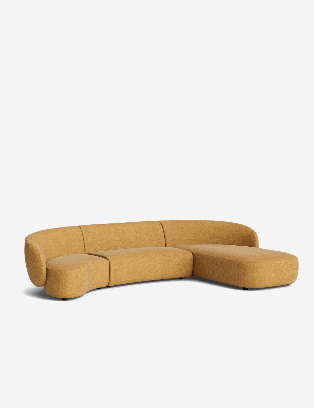 Claret Modular Chaise Sectional Sofa