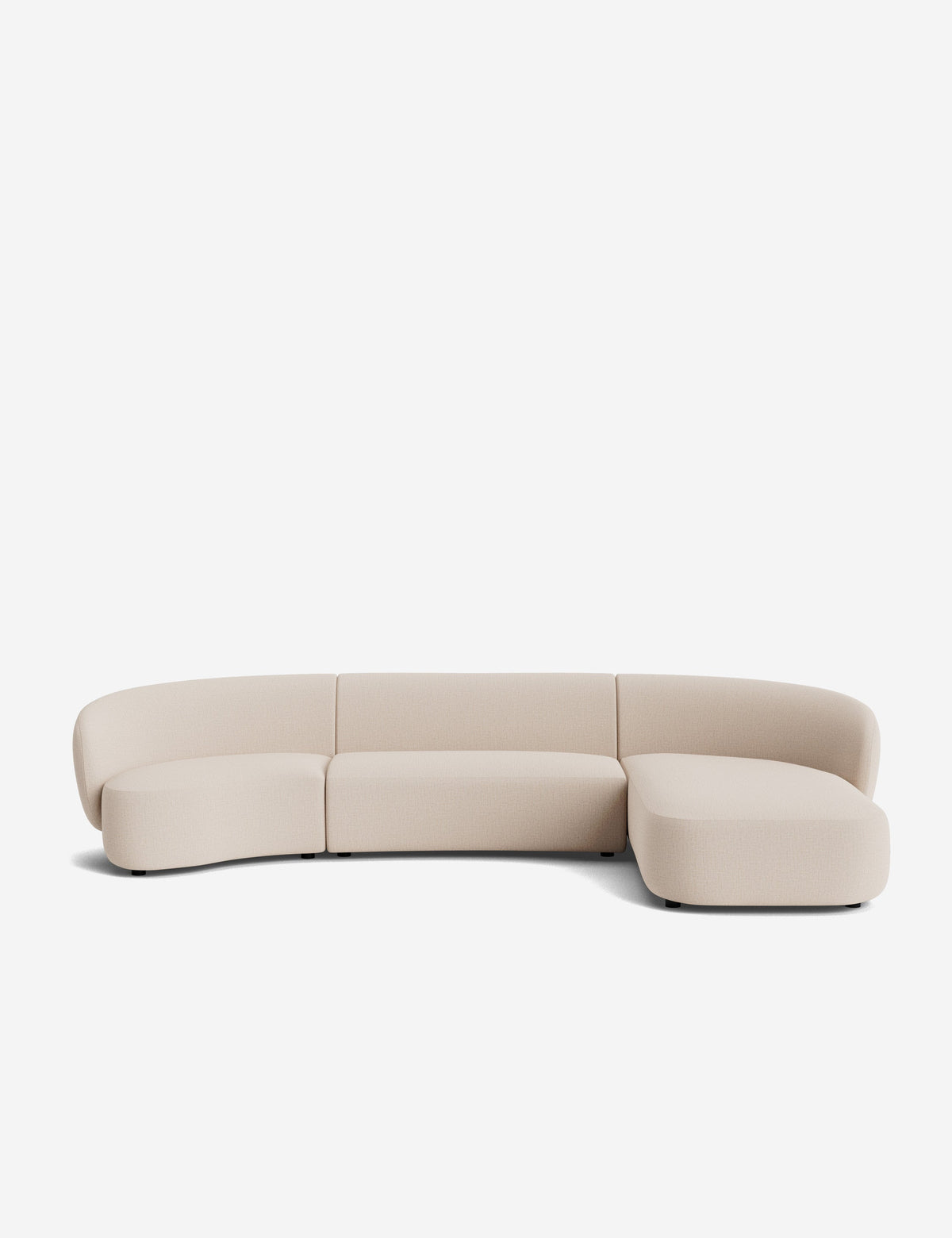 Claret Modular Chaise Sectional Sofa