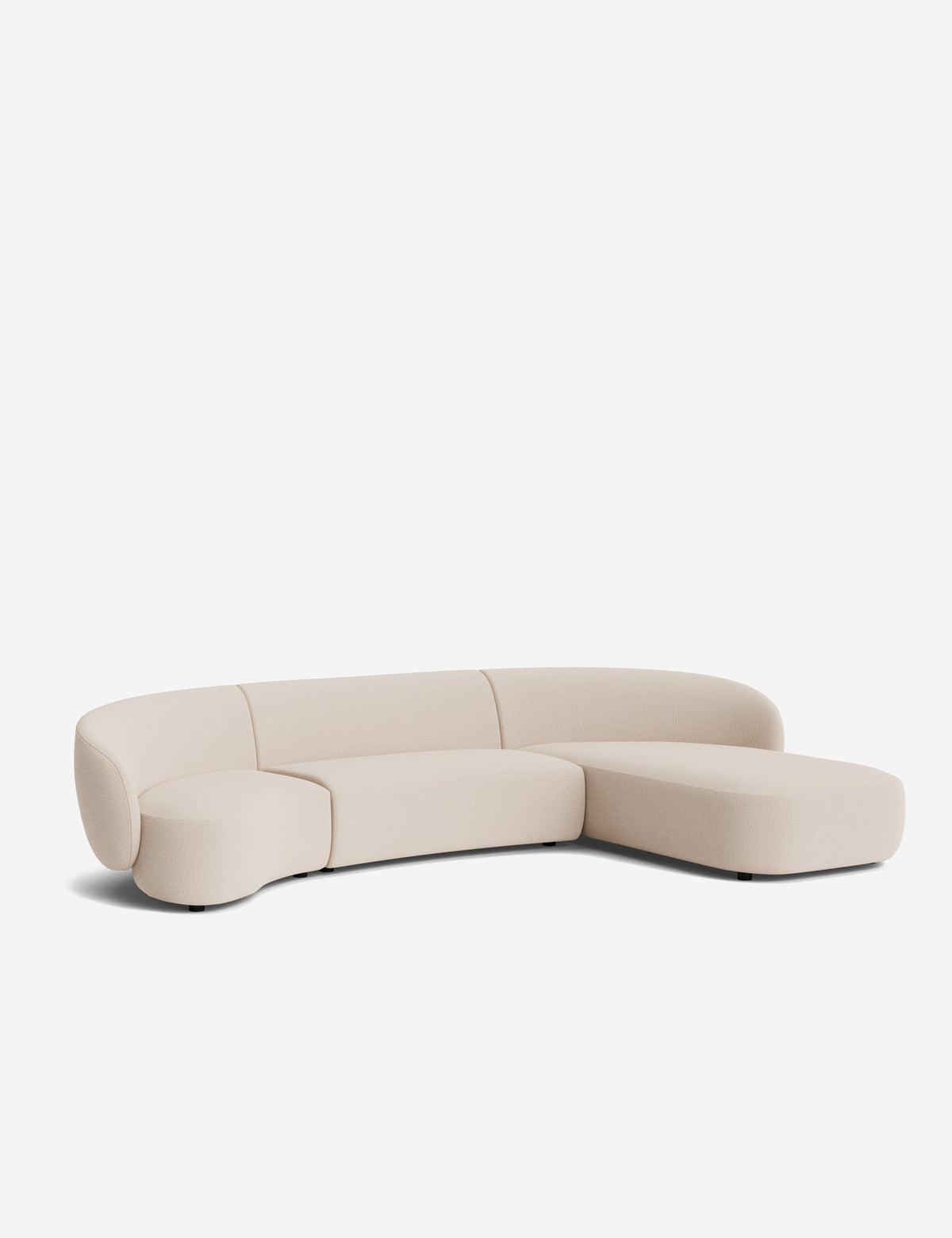 Claret Modular Chaise Sectional Sofa
