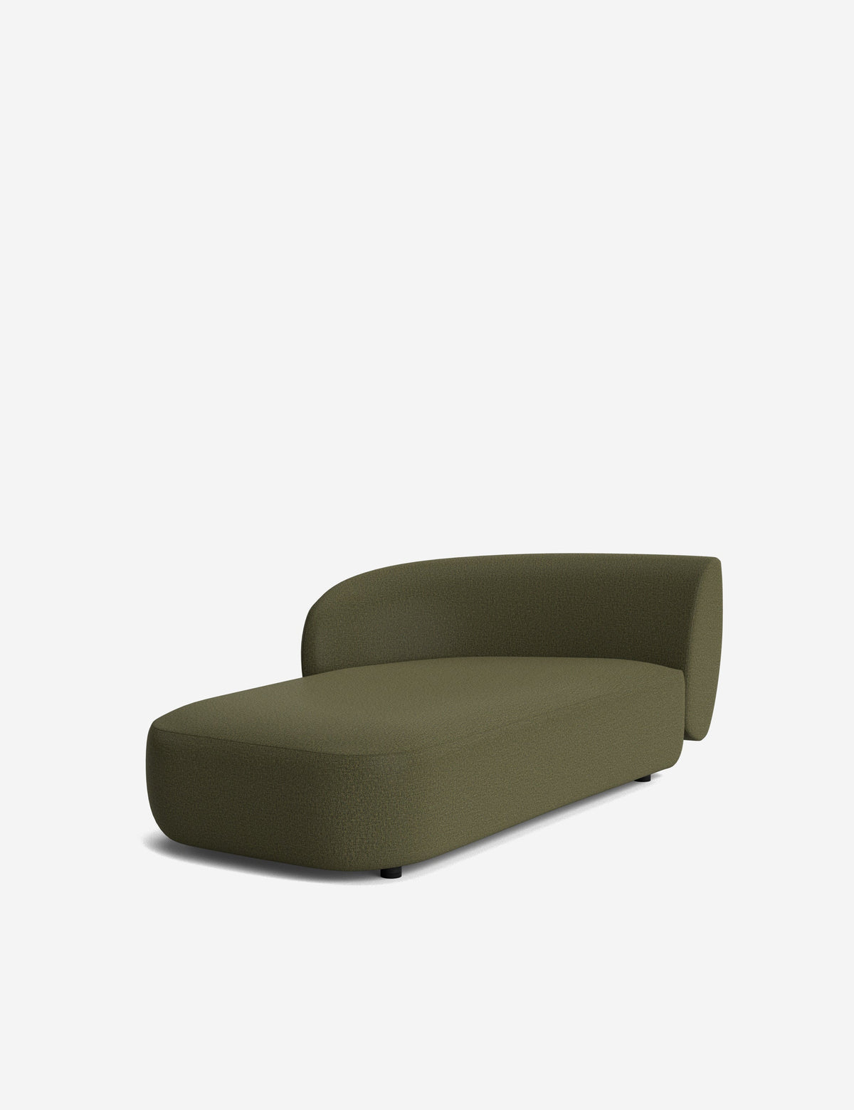 Claret Modular Left Chaise