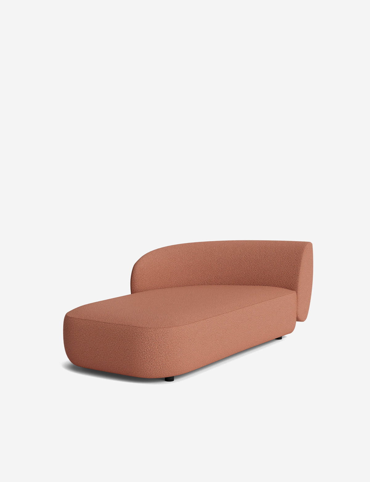 Claret Modular Left Chaise