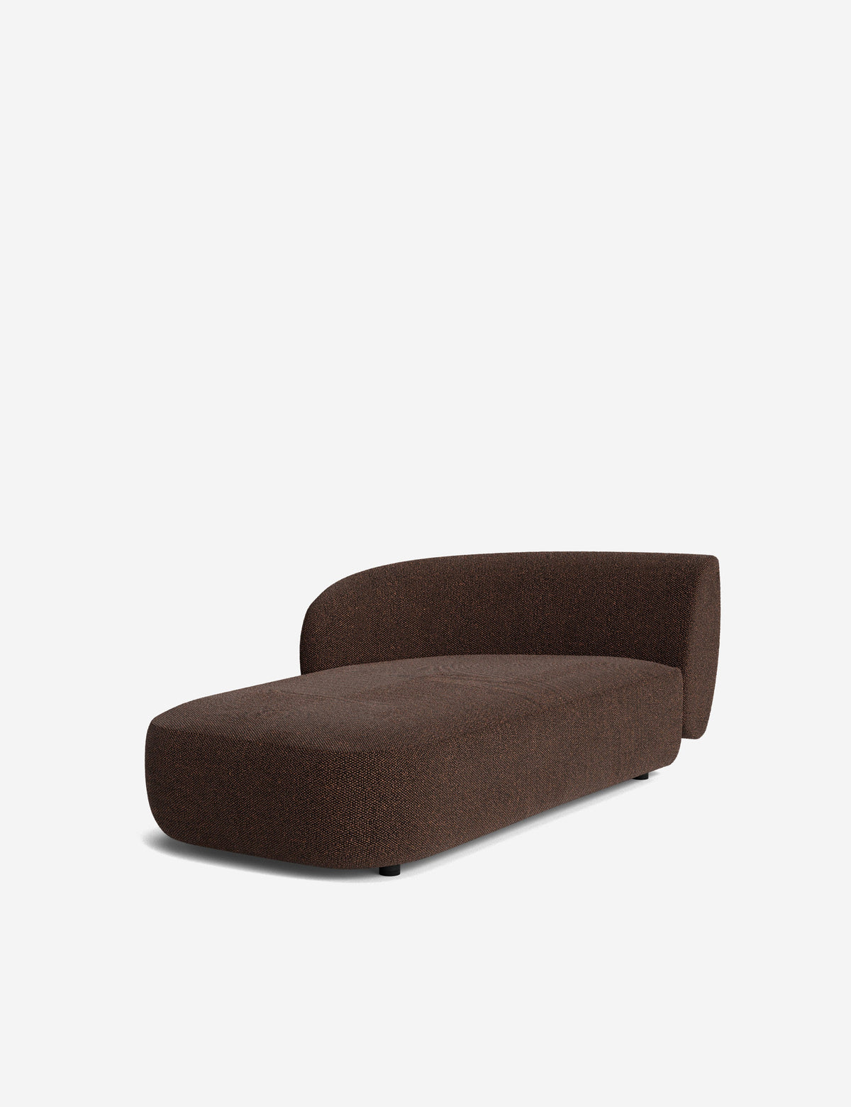 Claret Modular Left Chaise