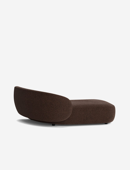Claret Modular Left Chaise