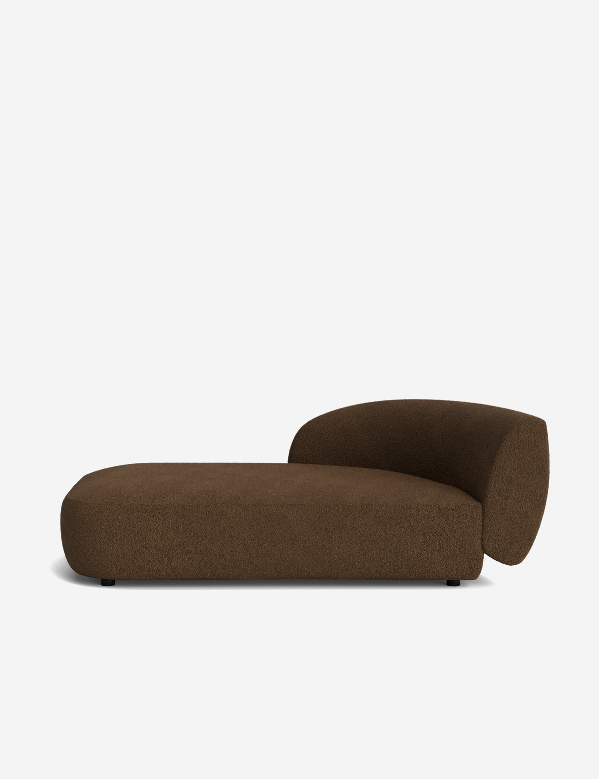 Claret Modular Left Chaise