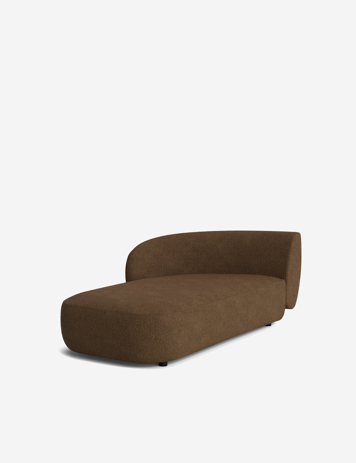 Claret Modular Left Chaise