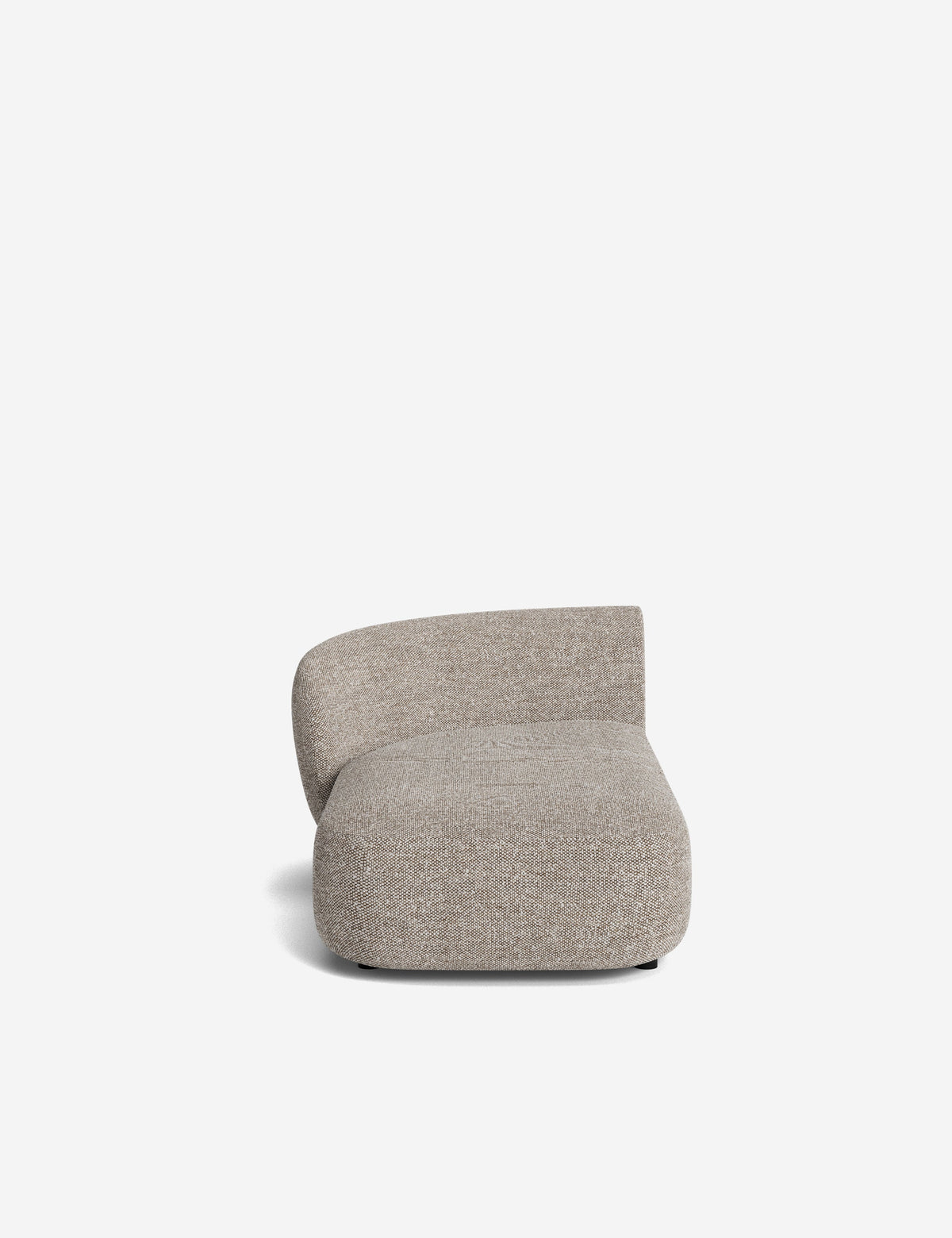 Claret Modular Left Chaise