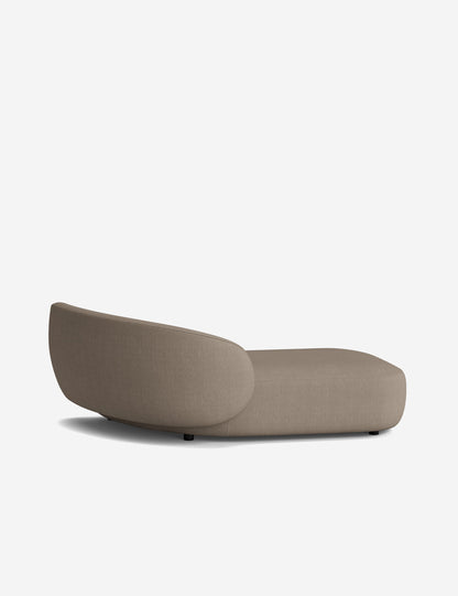 Claret Modular Left Chaise
