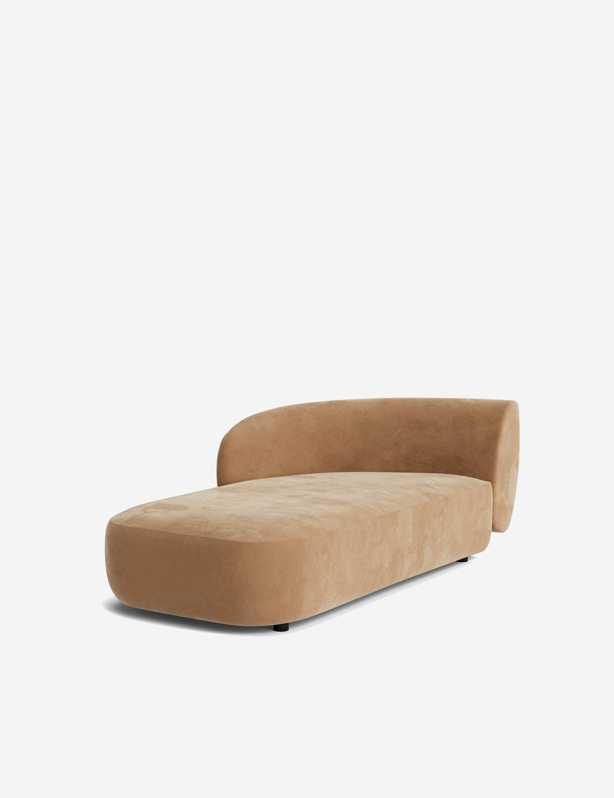 Claret Modular Left Chaise