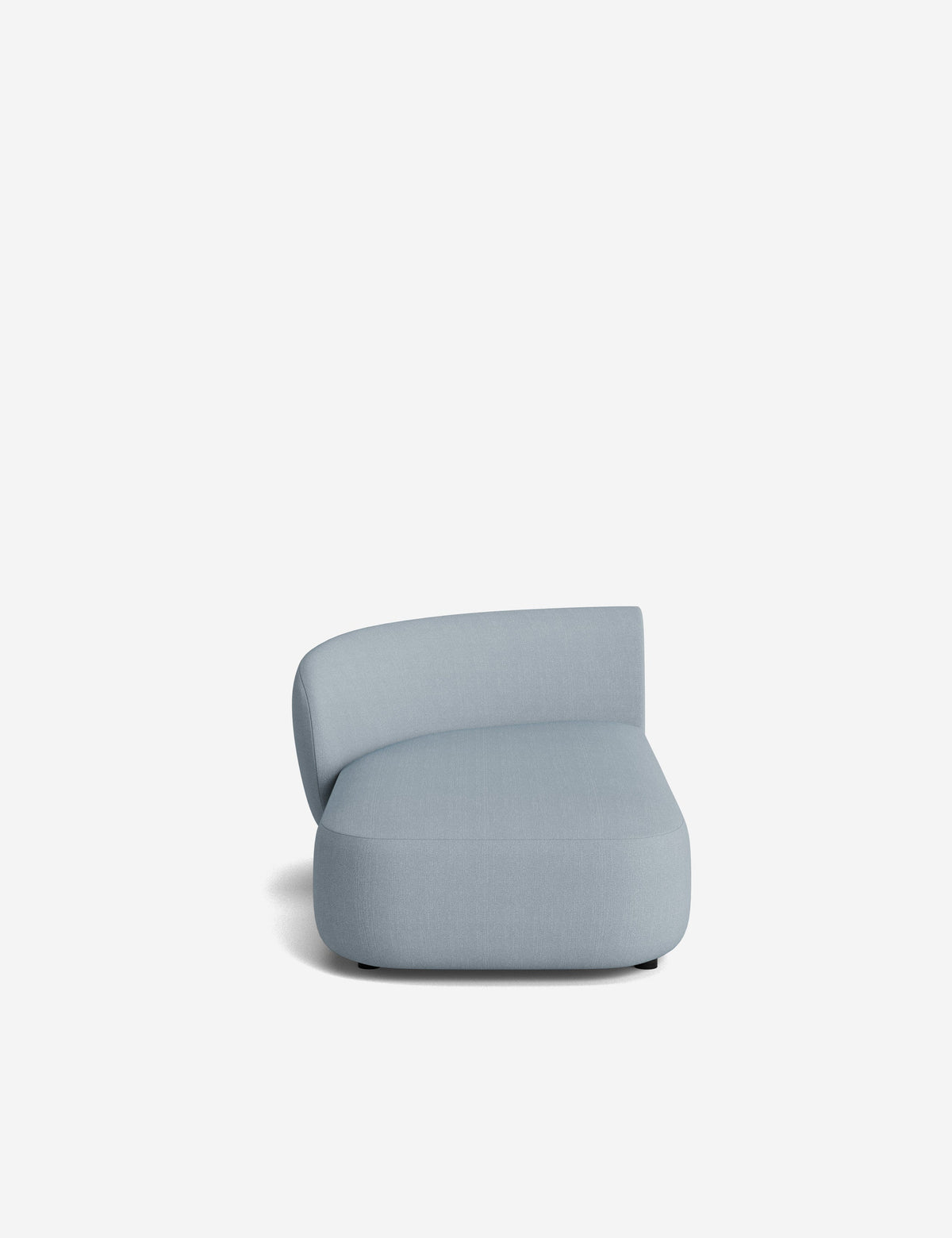 Claret Modular Left Chaise