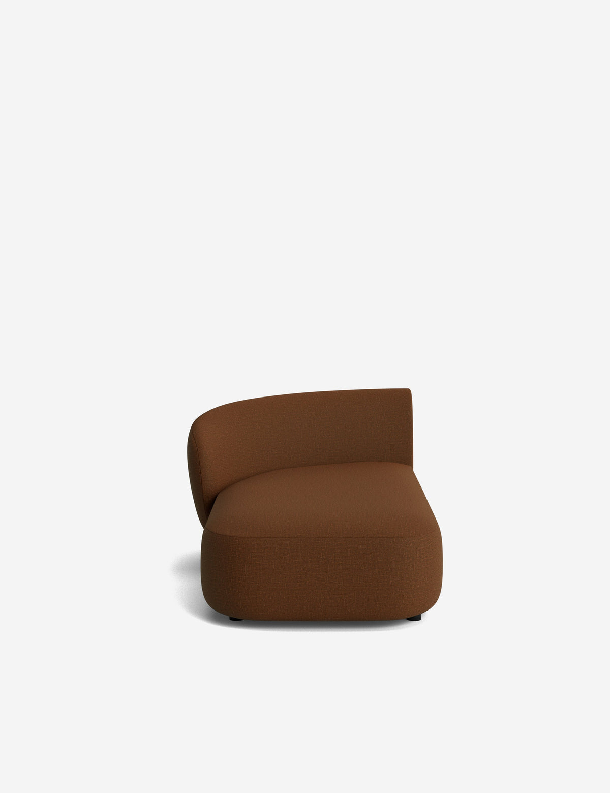 Claret Modular Left Chaise