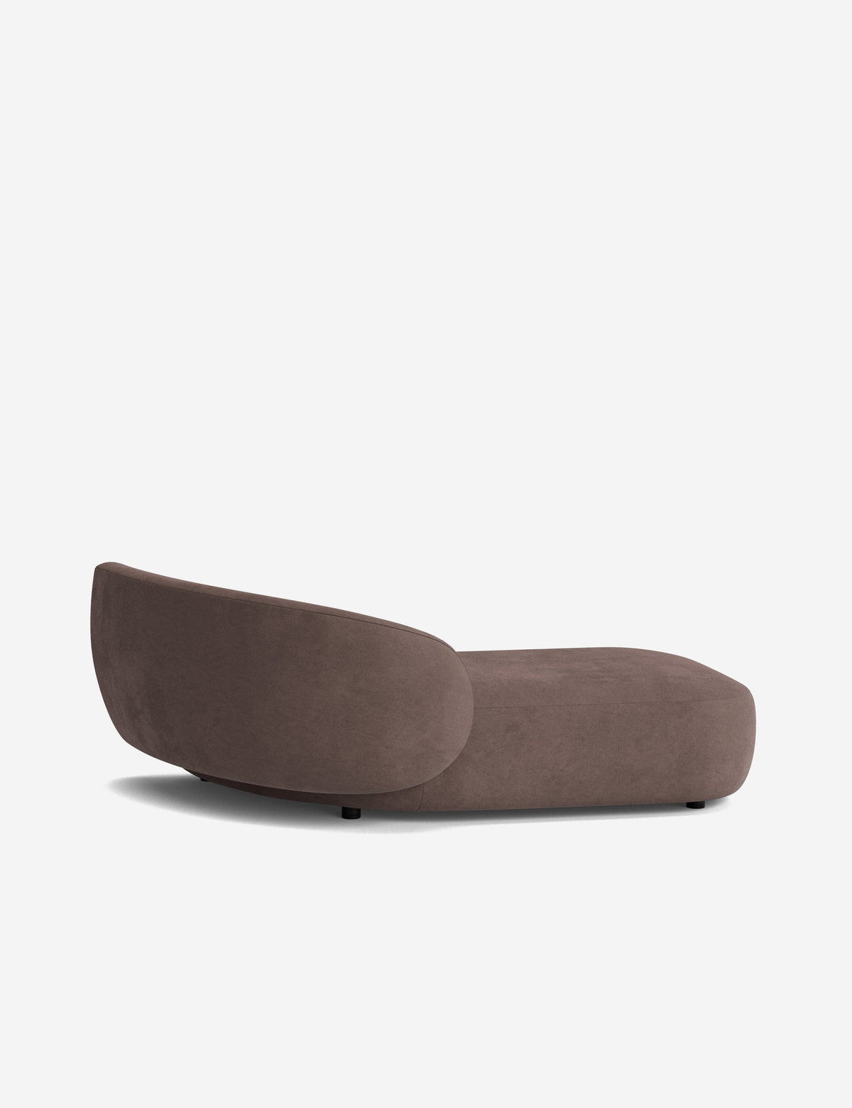 Claret Modular Left Chaise