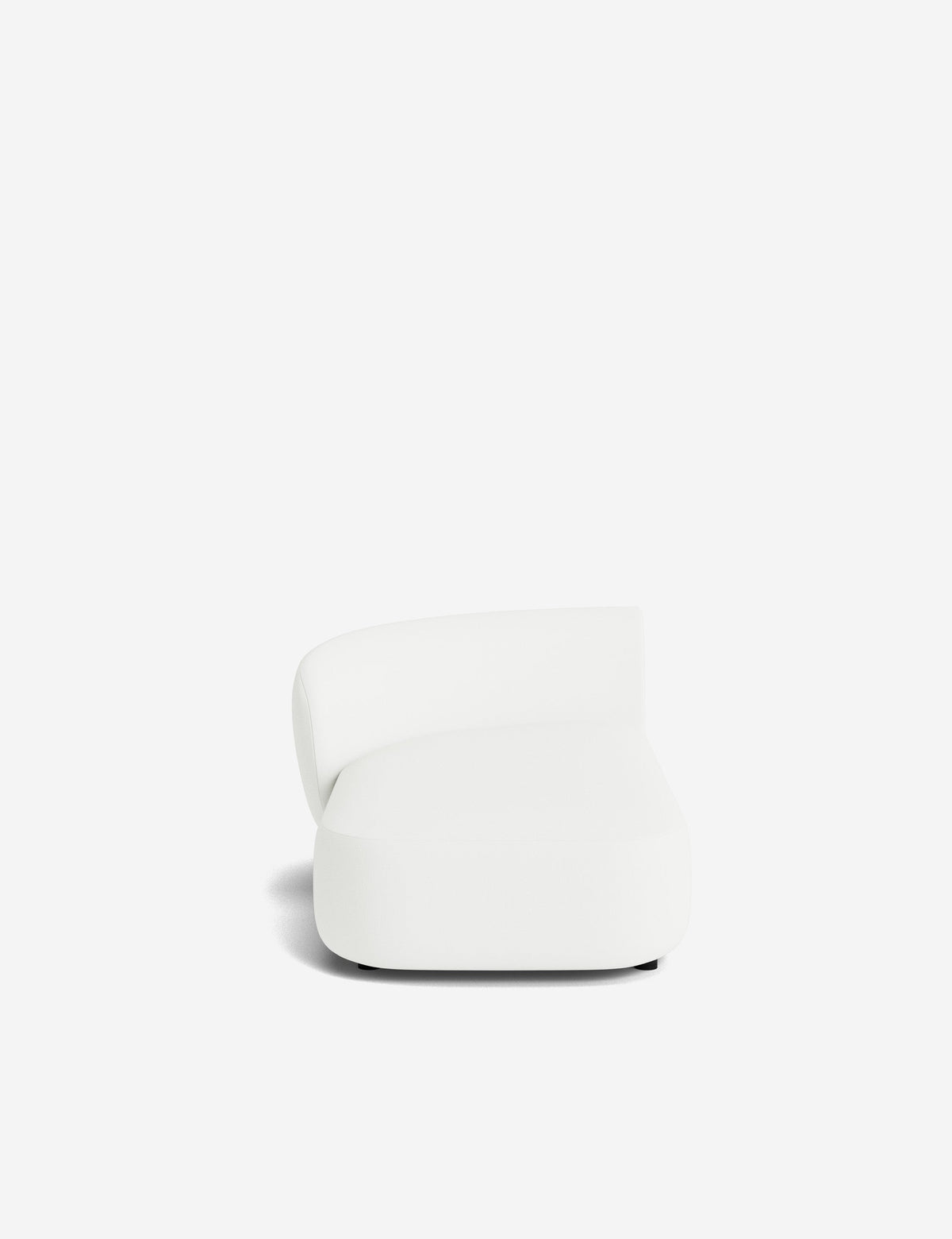 Claret Modular Left Chaise
