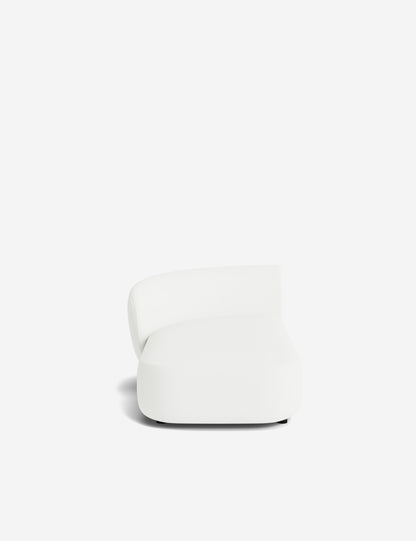 Claret Modular Left Chaise